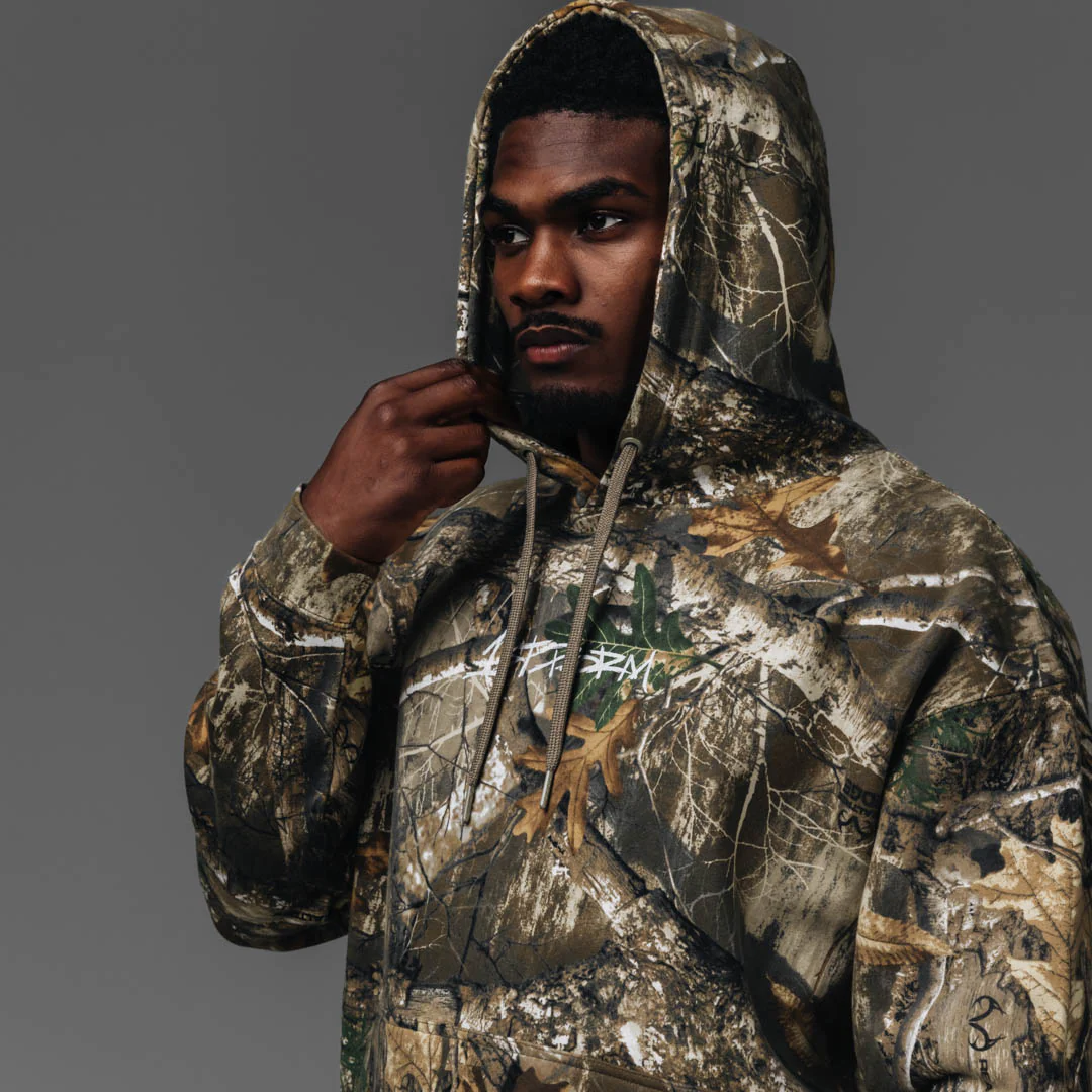 1P Stamped Fleece Hoodie - Image 4
