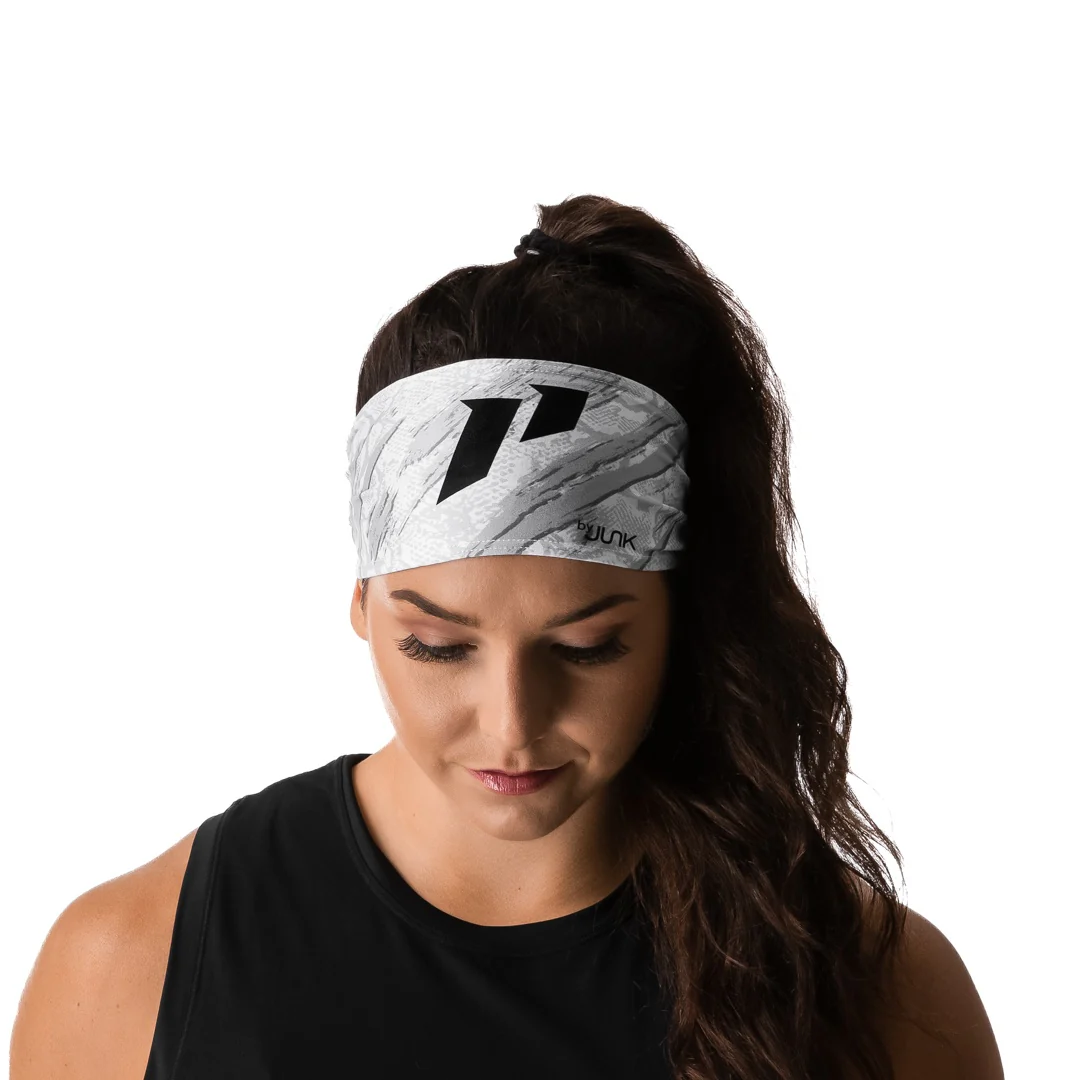 1st Phorm White Cobra Headband - Image 3
