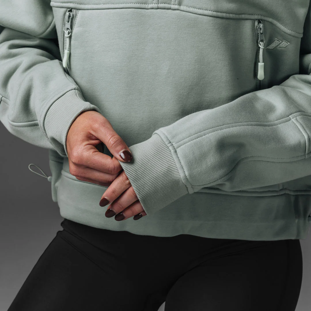 Basics Half Zip Hoodie - Image 5