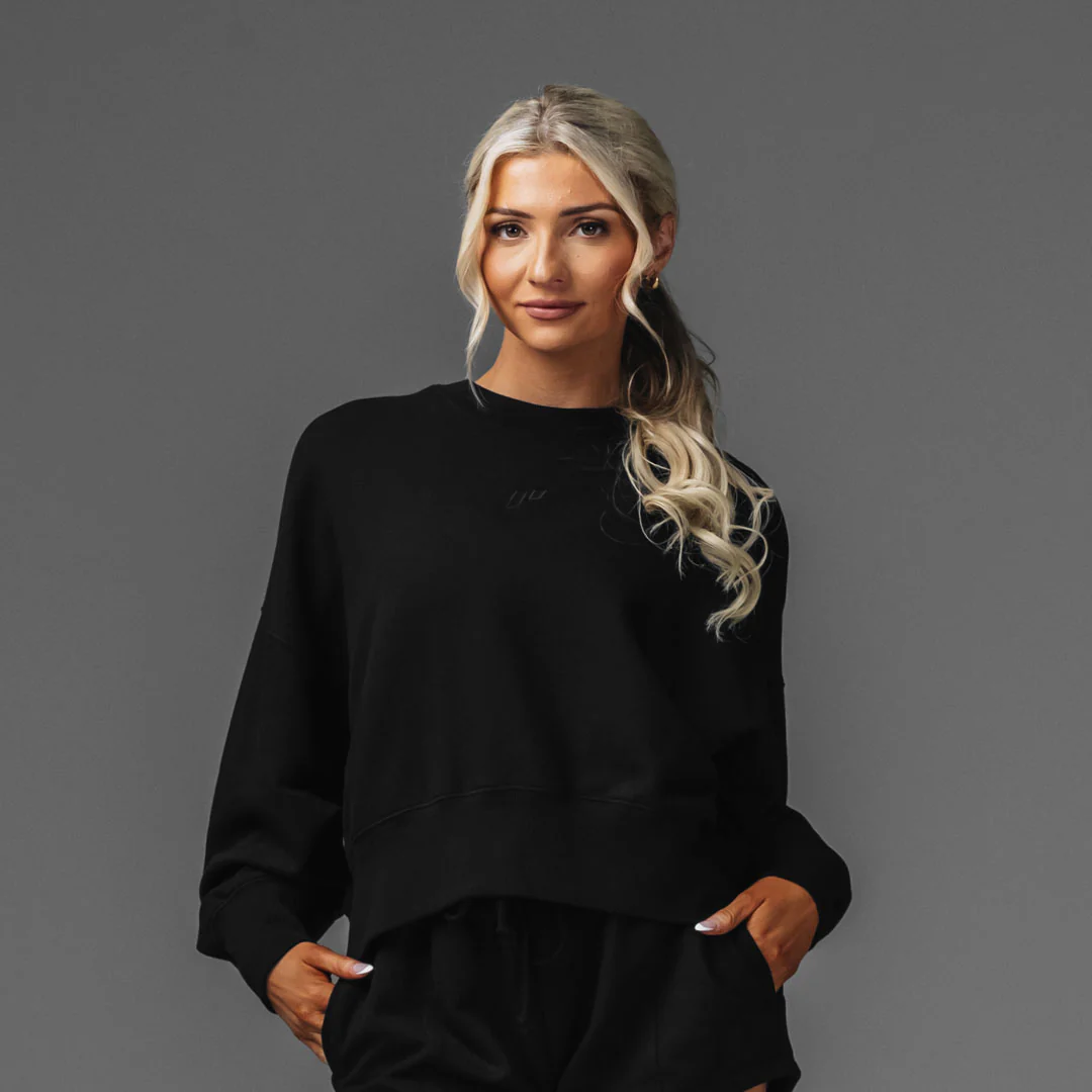 Classic Cropped Crew Sweatshirt - Image 15