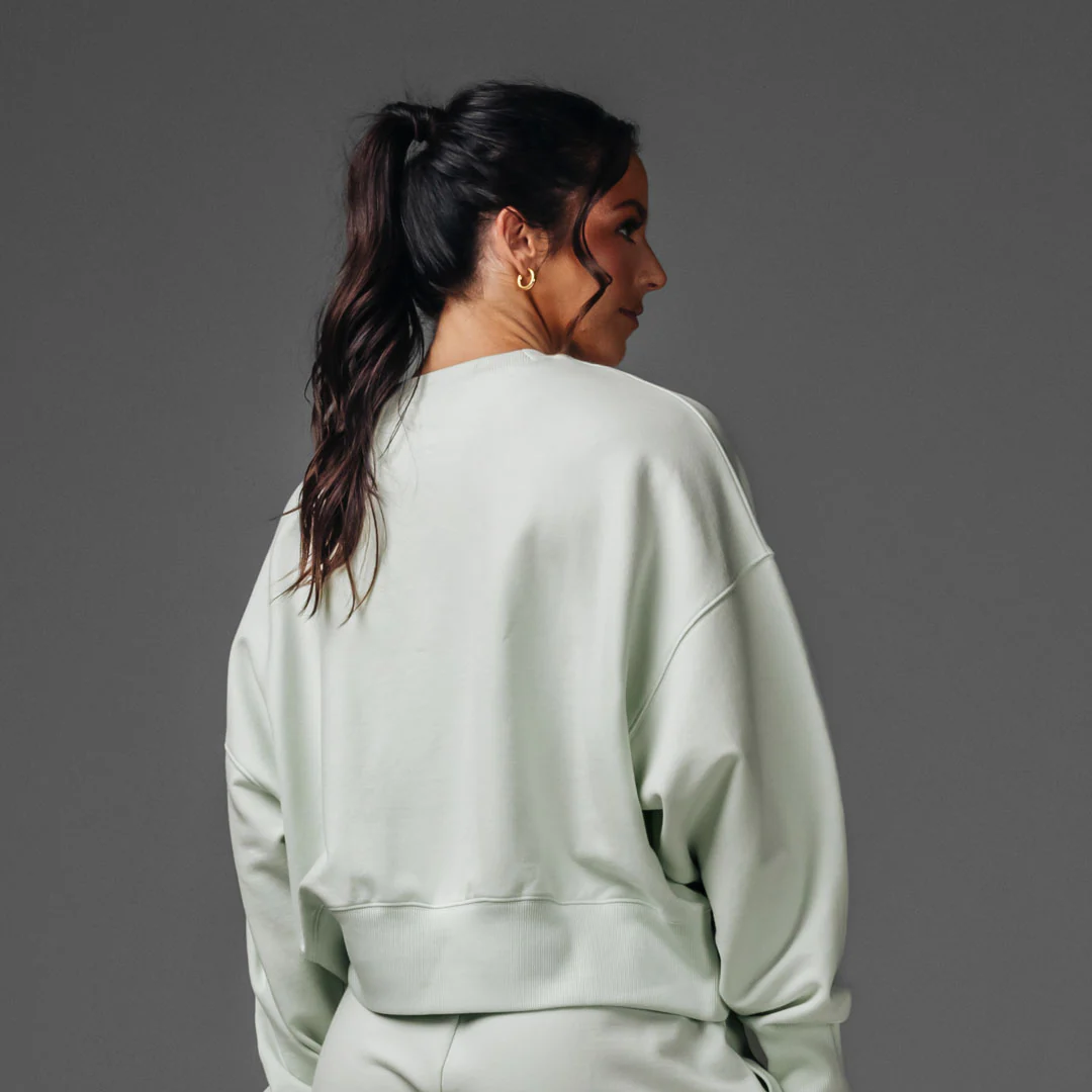 Classic Cropped Crew Sweatshirt - Image 2