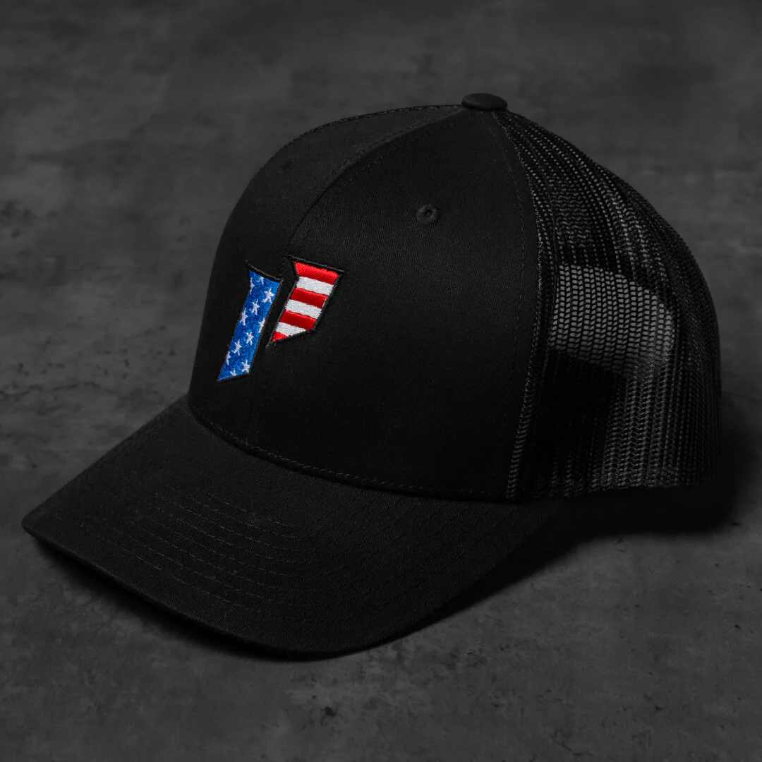 Crest American Flag Hat - Image 8