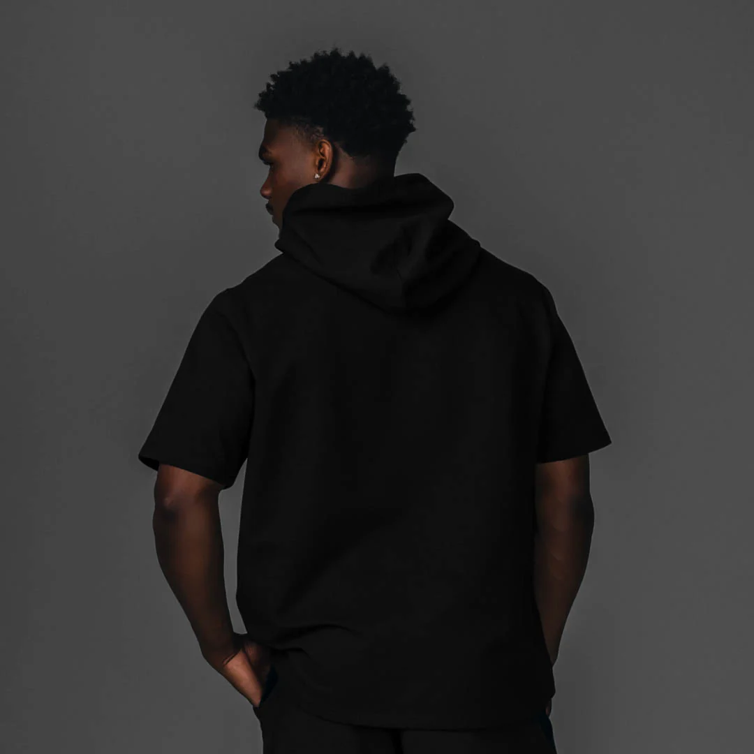 Crest Short Sleeve Hoodie - Image 2