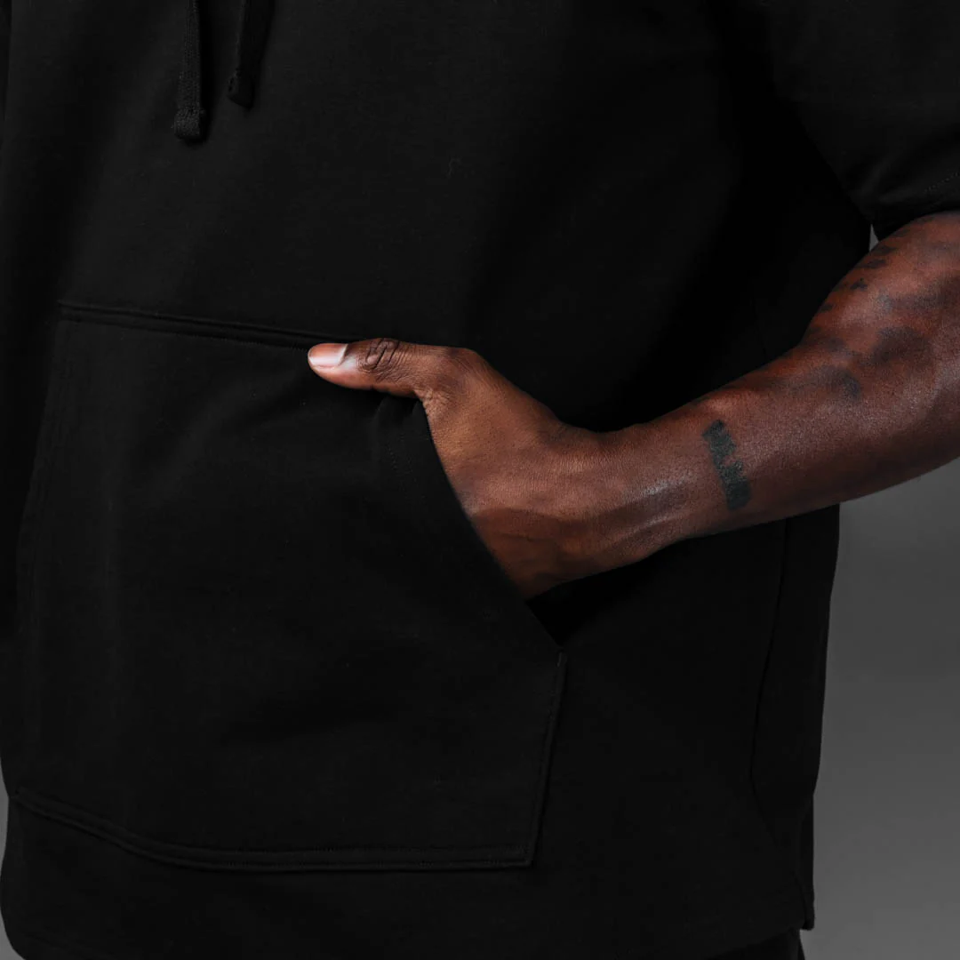 Crest Short Sleeve Hoodie - Image 4