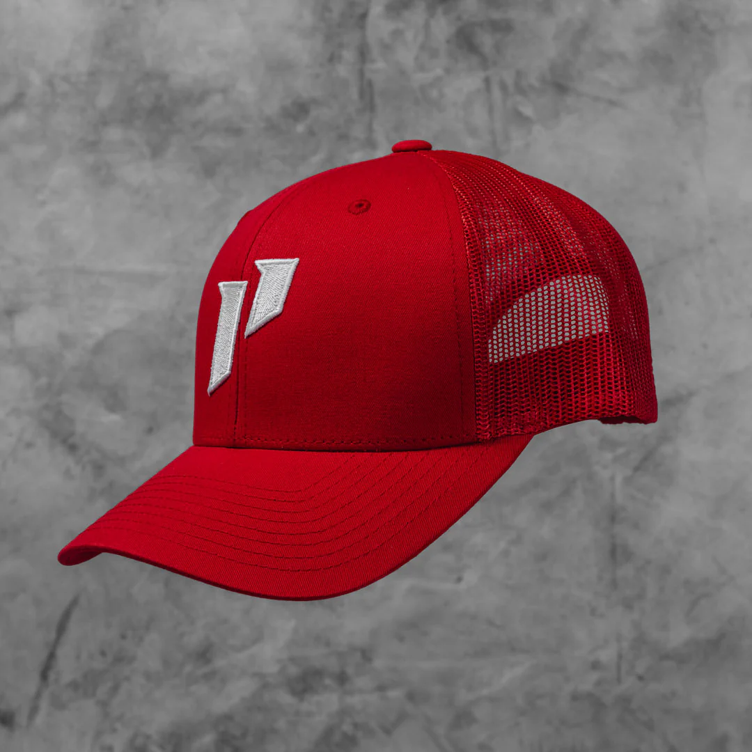 Energy Crest Cap - Red / White - Image 2