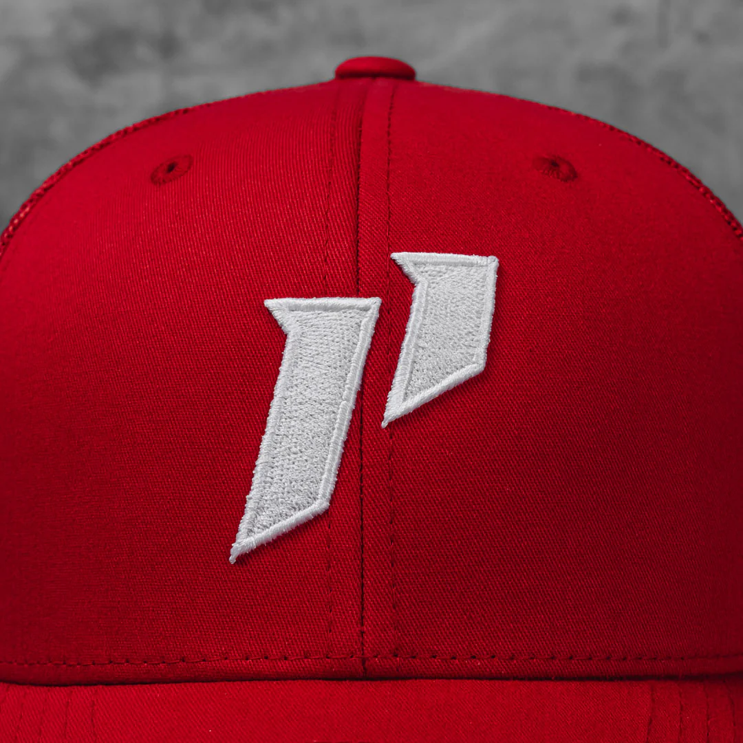 Energy Crest Cap - Red / White - Image 3