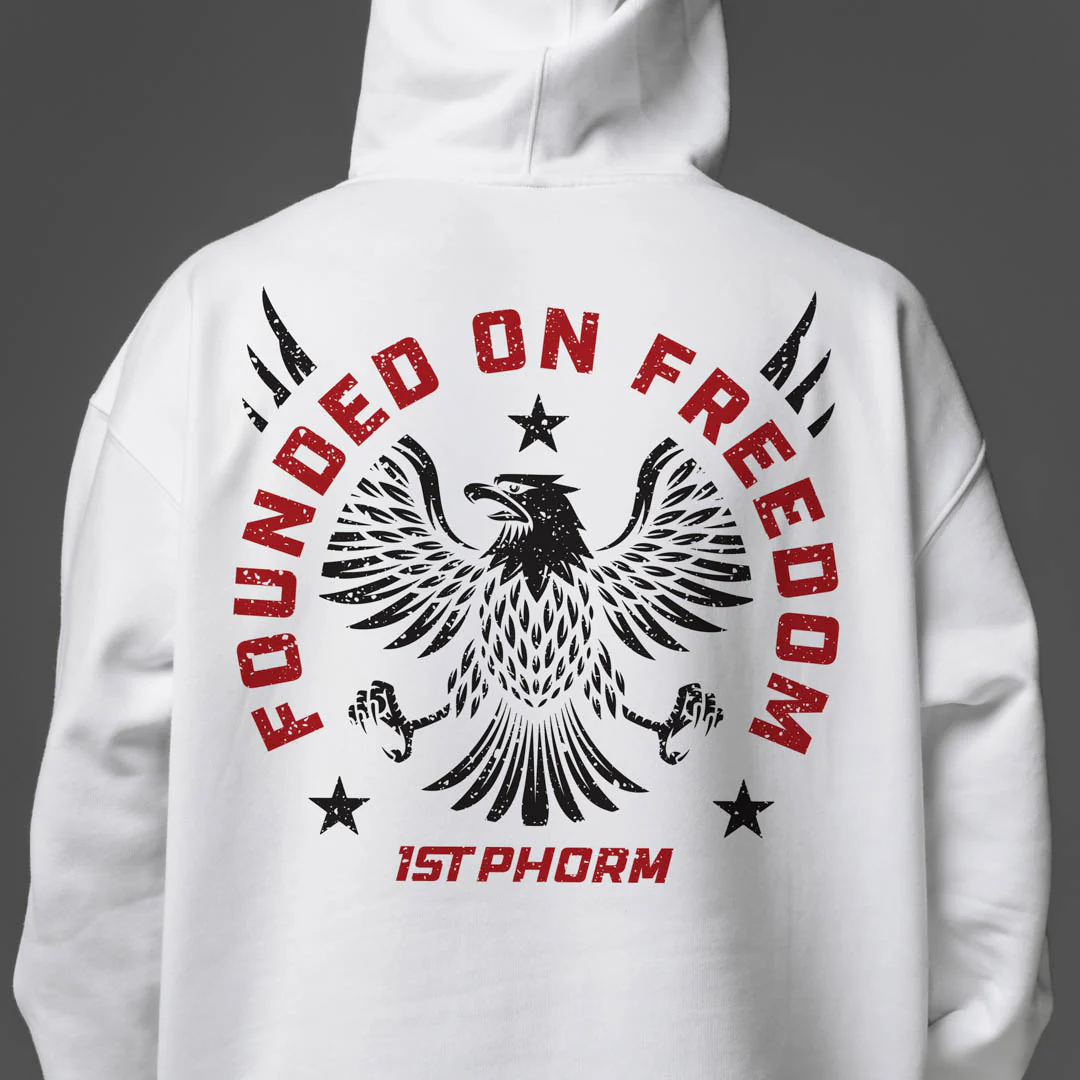 Founded on Freedom Hoodie - Image 9