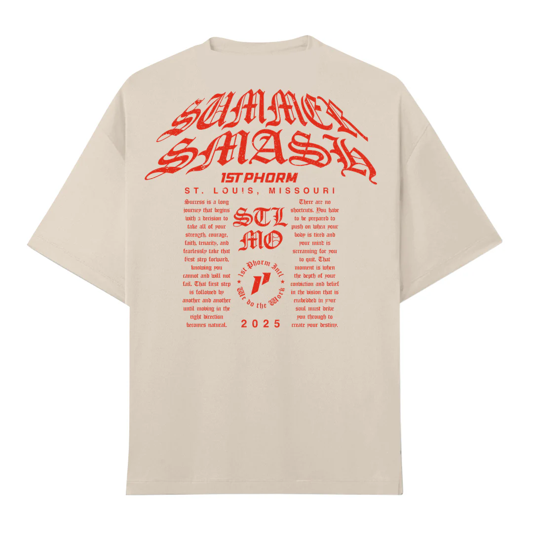 Summer Smash 2025 Oversized Tee - Image 5