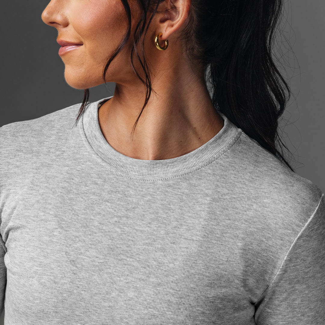 Women's Rib Long Sleeve - Image 8