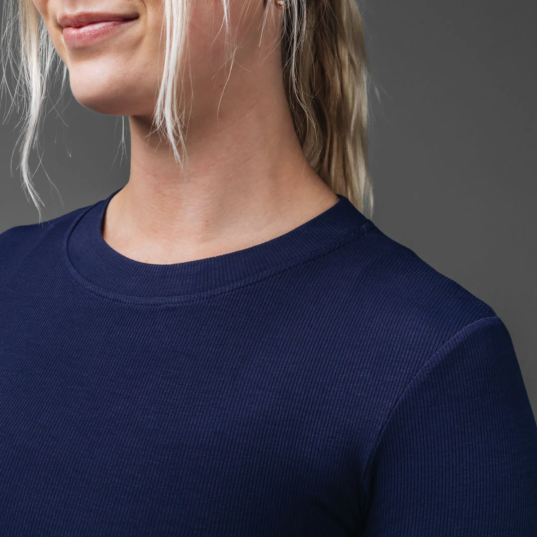 Women's Crop Rib Long Sleeve - Image 10