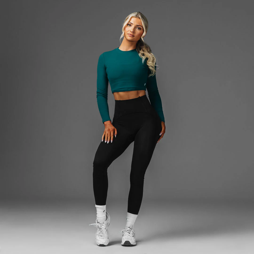 Women's Crop Rib Long Sleeve - Image 24