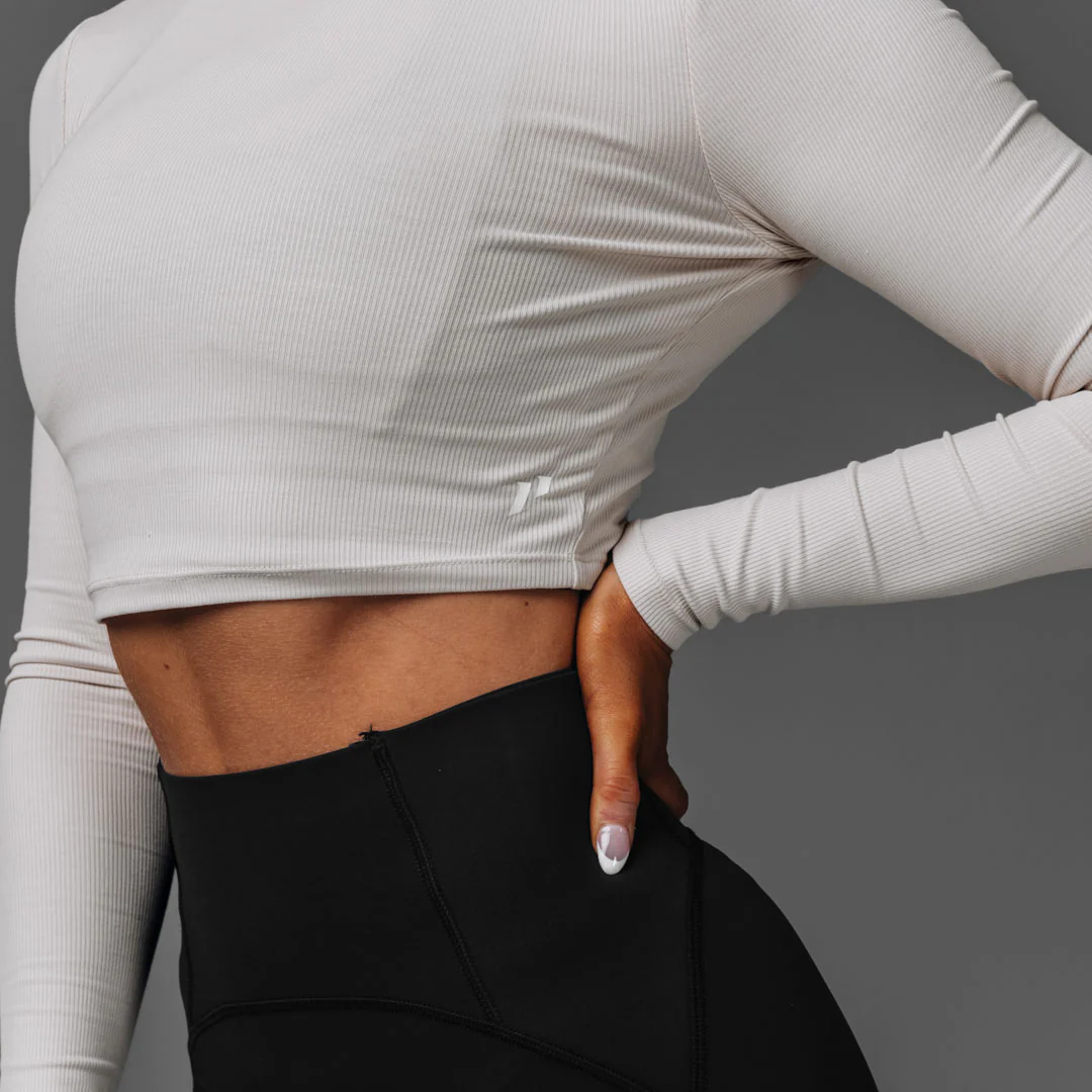 Women's Crop Rib Long Sleeve - Image 28