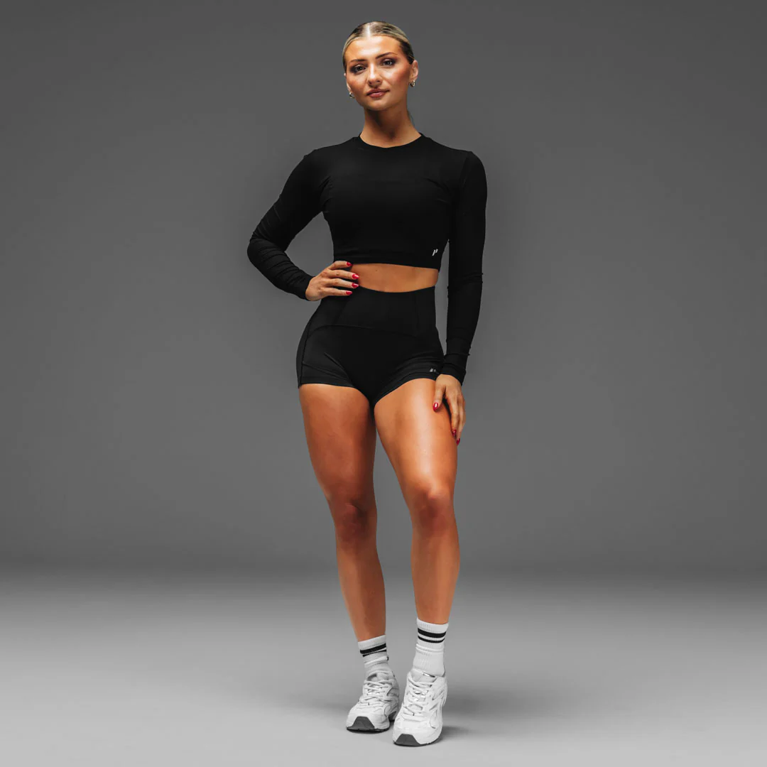 Women's Crop Rib Long Sleeve - Image 6