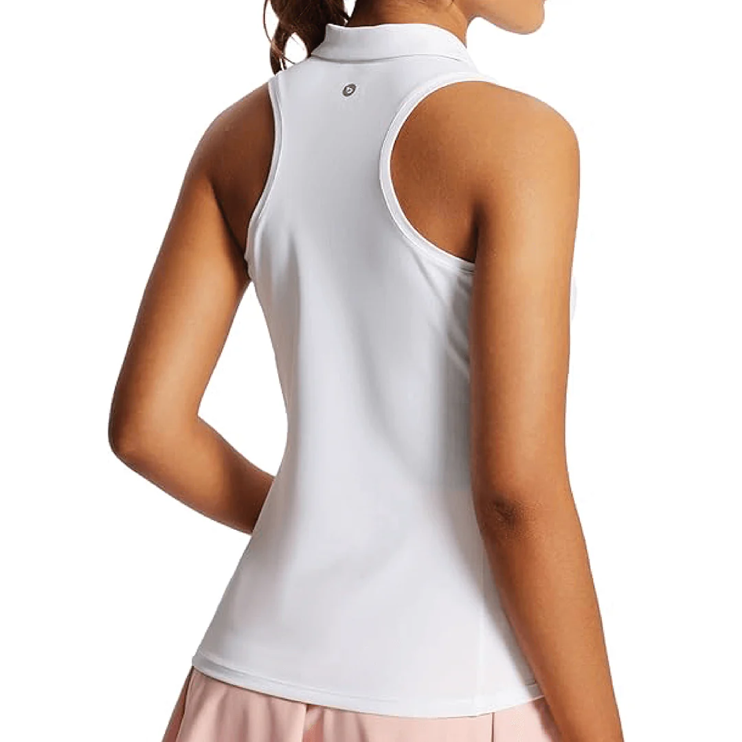 Women's Sleeveless Polo - Image 6